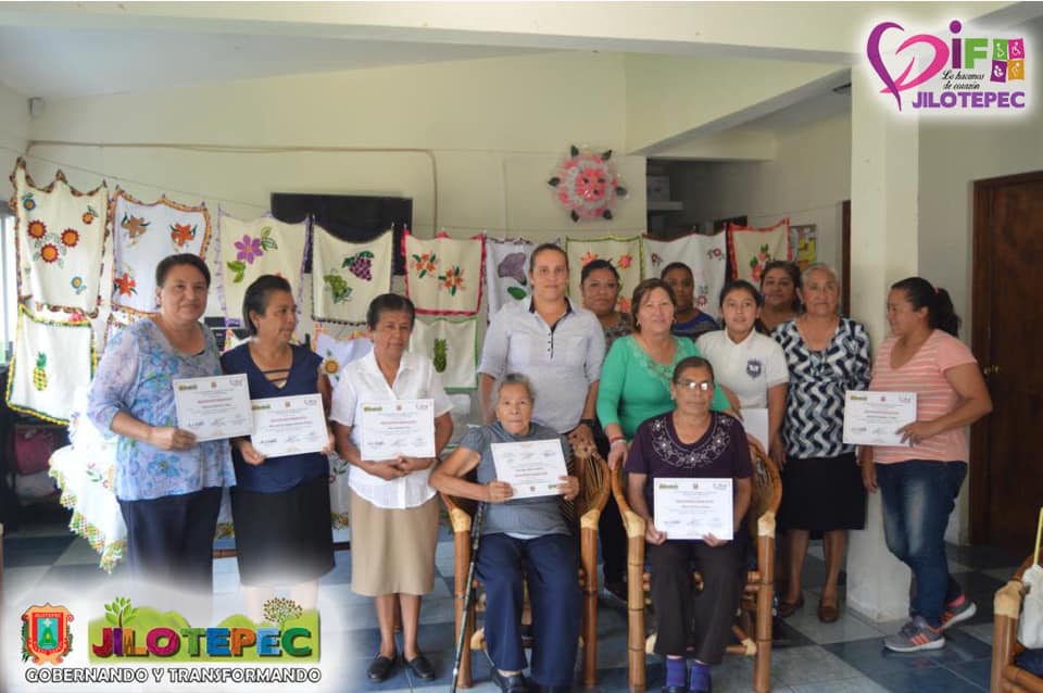 Clausura del taller de bordado en manta. Clausura del taller de bordado en manta.