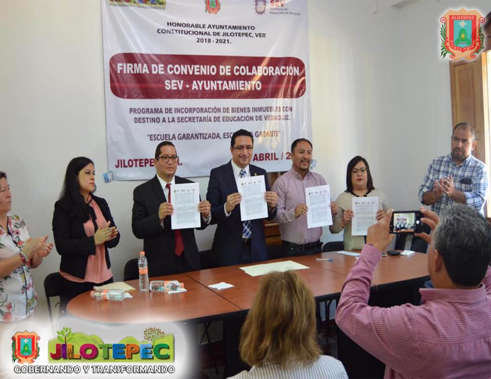 Convenio de colaboración, con la Secretaría de Educación de Veracruz