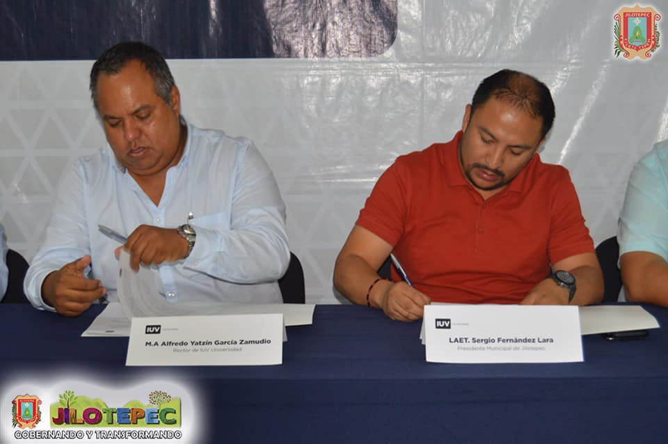 Firma de Convenio «IUV»