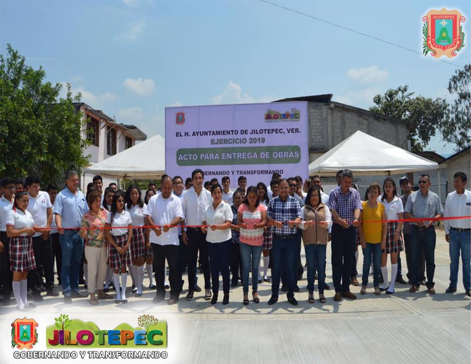 Inauguración de cancha de usos múltiples
