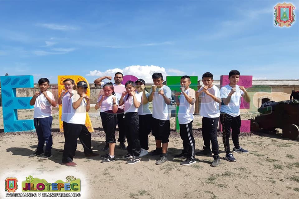 La Escuela de Box “Myadriley”  en Perote.